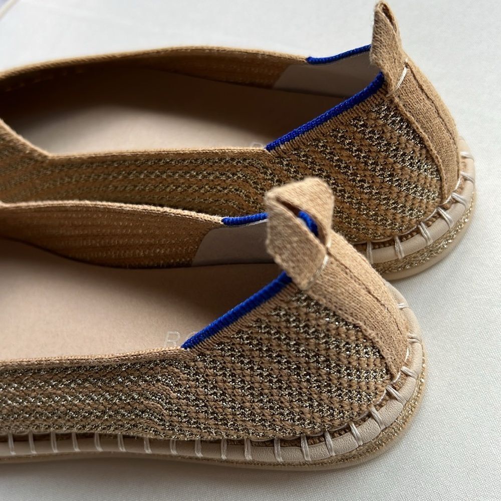 Rothy's The Espadrille Gold Stripe - Picture 10 of 17